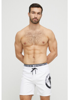 Bikkembergs Плувни шорти в бяло - Pepit.bg