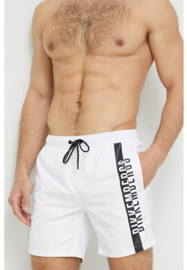 Bikkembergs Плувни шорти в бяло - Pepit.bg