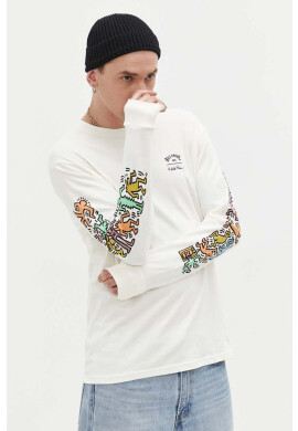Billabong Памучна блуза с дълги ръкави - Pepit.bg