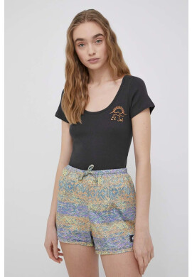 Billabong Памучна тениска в сиво - Pepit.bg