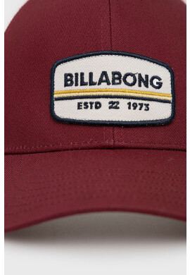 Billabong Шапка с козирка в бордо с апликация - Pepit.bg