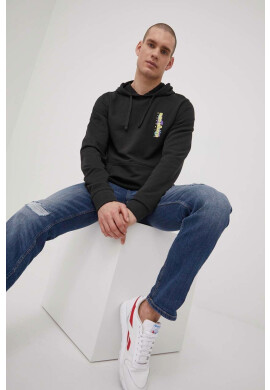 Billabong Суичър мъжка в черно с принт - Pepit.bg