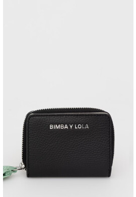 Bimba y Lola Кожен портфейл дамски в черно - Pepit.bg
