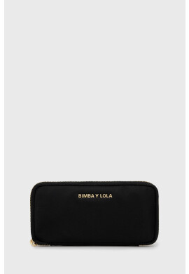 Bimba y Lola Портфейл дамски в черно - Pepit.bg