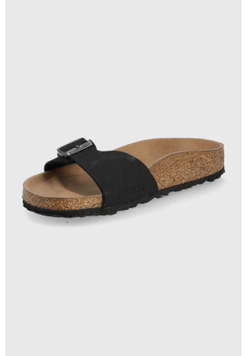 Birkenstock Чехли Madrid дамски в черно - Pepit.bg