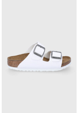 Birkenstock Детски чехли в бяло - Pepit.bg