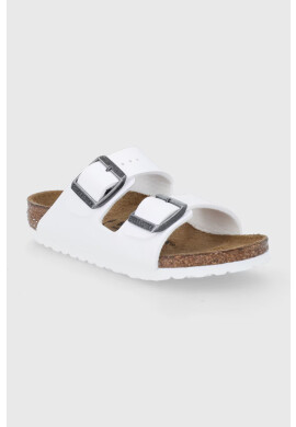 Birkenstock Детски чехли в бяло - Pepit.bg
