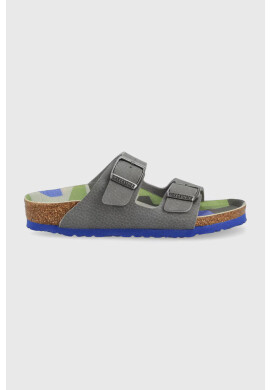 Birkenstock Детски чехли Arizona в сиво - Pepit.bg