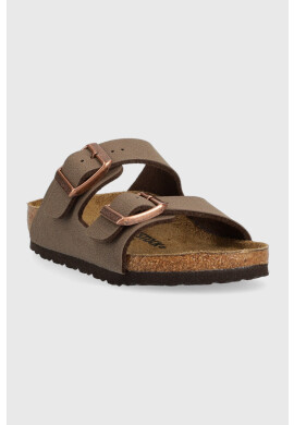 Birkenstock Детски чехли Arizona в кафяво - Pepit.bg