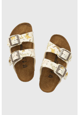Birkenstock Детски чехли Arizona в бежово - Pepit.bg