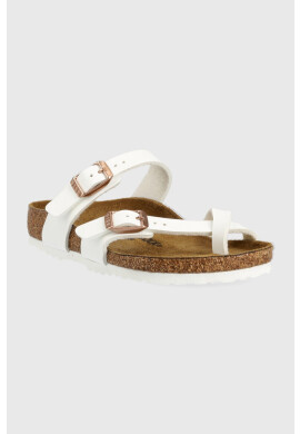 Birkenstock Детски чехли Mayari в бяло - Pepit.bg