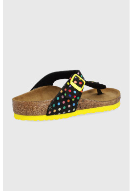 Birkenstock Детски джапанки в черно - Pepit.bg