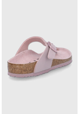 Birkenstock Детски джапанки в златисто - Pepit.bg