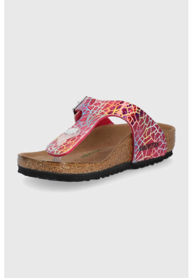 Birkenstock Детски джапанки в черно - Pepit.bg