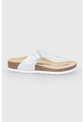 Birkenstock Детски джапанки в сребристо - Pepit.bg