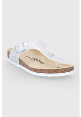 Birkenstock Детски джапанки в сребристо - Pepit.bg