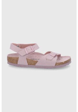 Birkenstock Детски сандали в бяло - Pepit.bg