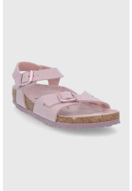 Birkenstock Детски сандали в бяло - Pepit.bg