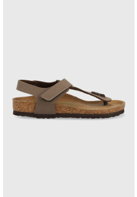Birkenstock Детски сандали Kairo в кафяво - Pepit.bg