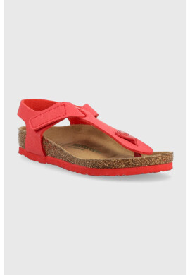 Birkenstock Детски сандали Kairo HL в червено - Pepit.bg