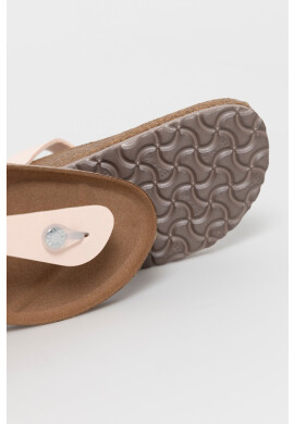 Birkenstock Джапанки дамски в розово с равна подметка - Pepit.bg