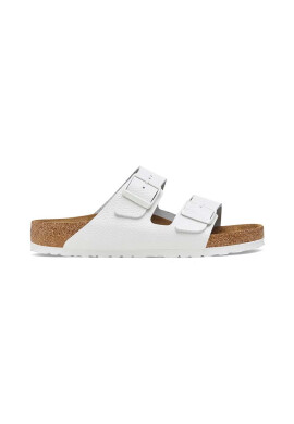Birkenstock Кожени чехли Arizona в бяло 1025048 - Pepit.bg