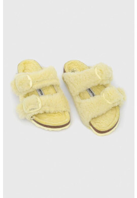 Birkenstock Пантофи Arizona Bb Shearling в жълто - Pepit.bg