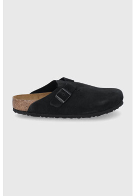 Birkenstock Велурени чехли - Pepit.bg