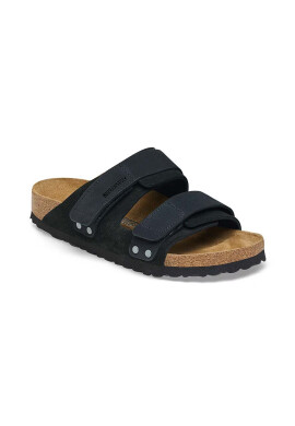 Birkenstock Велурени чехли Uji в черно 1024810 - Pepit.bg