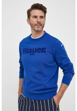 Blauer Суичър в синьо с принт - Pepit.bg