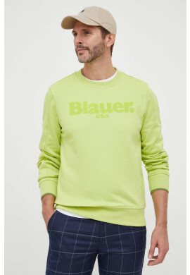 Blauer Суичър в зелено с принт - Pepit.bg