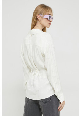 Blugirl Blumarine Риза дамска в бежово - Pepit.bg