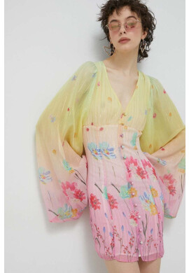 Blugirl Blumarine Рокля къс модел със стандартна кройка - Pepit.bg