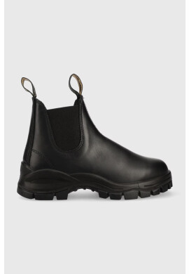 Blundstone Кожени боти челси 2240 в черно с платформа - Pepit.bg