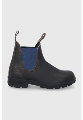 Blundstone Кожени боти челси 578 дамски в черно с равна подметка - Pepit.bg
