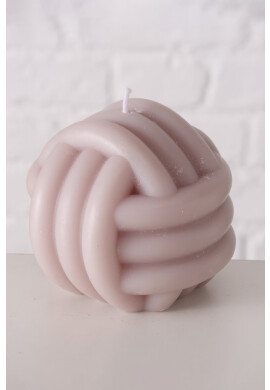 Boltze Свещ без аромат Knot - Pepit.bg