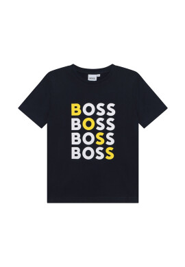 Boss Детска памучна тениска - Pepit.bg