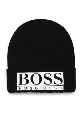 Boss Детска шапка в черно с апликация - Pepit.bg