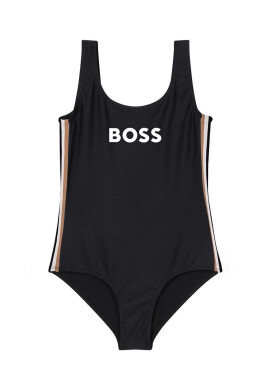 Boss Детски цял бански в черно - Pepit.bg