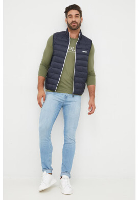 Boss Green Елек BOSS Boss Athleisure мъжки в тъмносиньо с преходна изолация - Pepit.bg