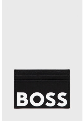 Boss Калъф за карти мъжки в черно - Pepit.bg