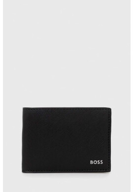 Boss Кожен портфейл мъжки в черно - Pepit.bg