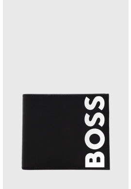 Boss Кожен портфейл мъжки в черно - Pepit.bg