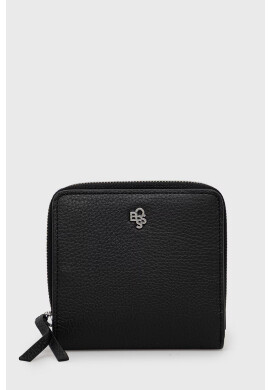 Boss Кожен портфейл дамски в черно - Pepit.bg