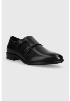 Boss Кожени половинки обувки Colby в черно 50487109 - Pepit.bg