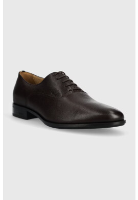 Boss Кожени половинки обувки Colby в кафяво 50492957 - Pepit.bg
