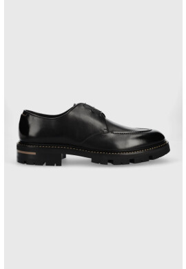 Boss Кожени половинки обувки Terry-T в черно 50499855 - Pepit.bg