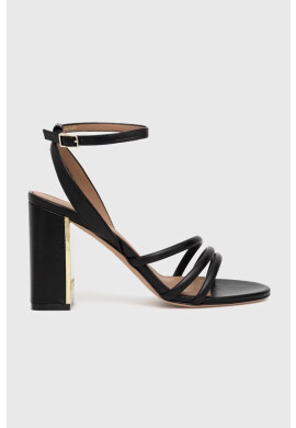 Boss Кожени сандали Mandy Ch.Sandal 90-N в черно 50493063 - Pepit.bg