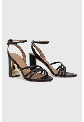 Boss Кожени сандали Mandy Ch.Sandal 90-N в черно 50493063 - Pepit.bg