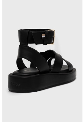 Boss Кожени сандали Scarlet Sandal-c - Pepit.bg